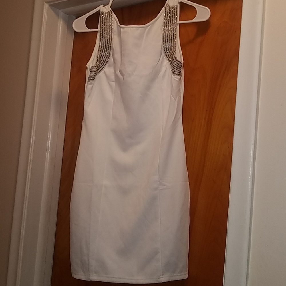 Fitted White dress
